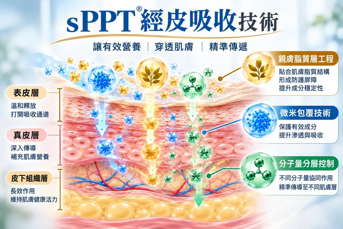 取得台灣經皮吸收保健品領導地位 普健生物科技推出創新sPPT技術