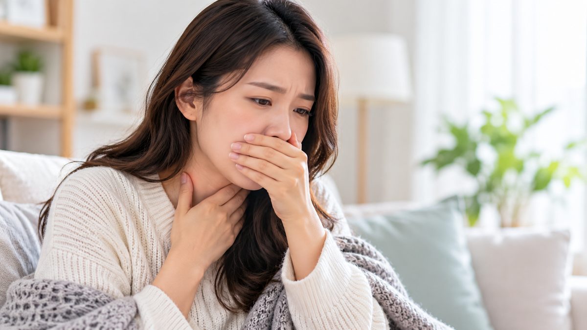 鼻涕倒流、喉嚨卡卡一直咳?過敏性鼻炎引起的鼻涕倒流怎麼改善